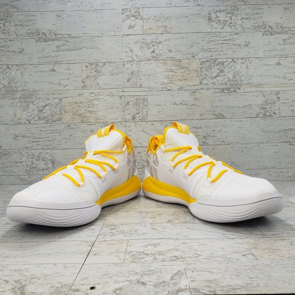 Nike Kobe A.D. TB 'White Yellow' Men's 15 - Picture 4 of 8